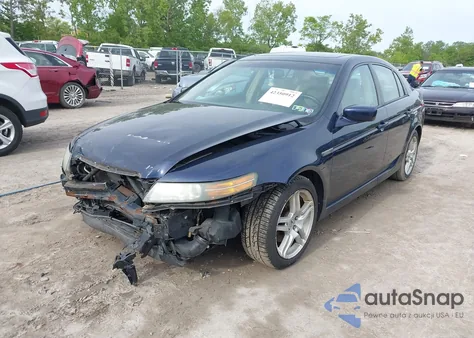 2006 Acura Tl из США, поврежденный, VIN 19UUA66266A066146